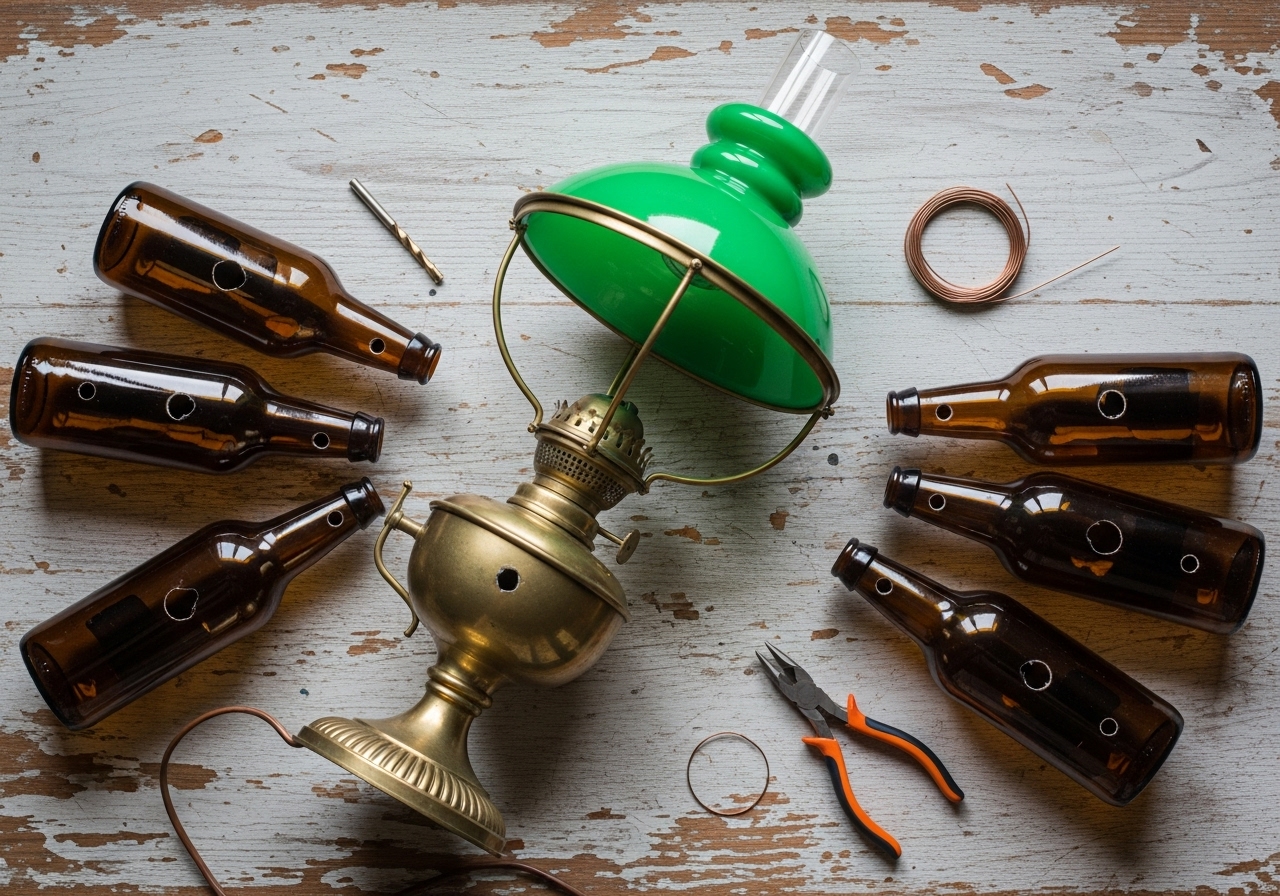 Beer Bottle Lamp