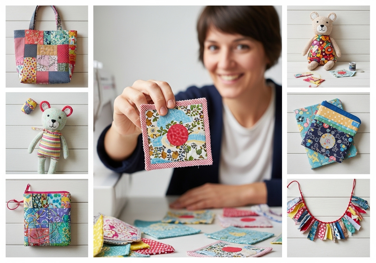 47 DIY Scrap Fabric Projects You'll Have Fun Making