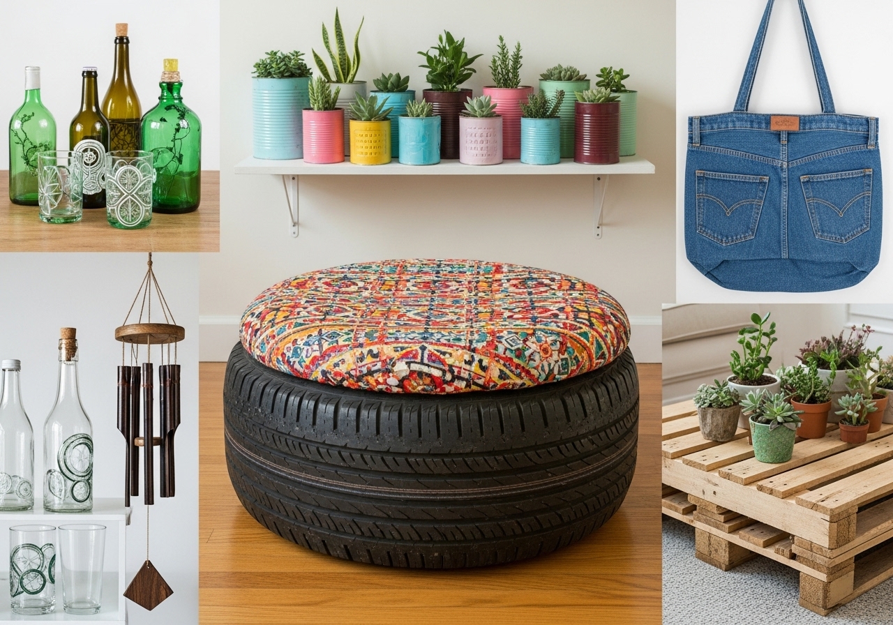 10 Awesome Trash to Treasure Projects