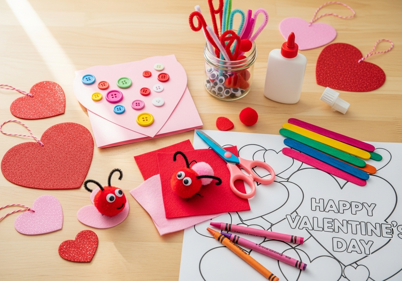 70 Fun and Easy Valentine’s Day Crafts for Kids