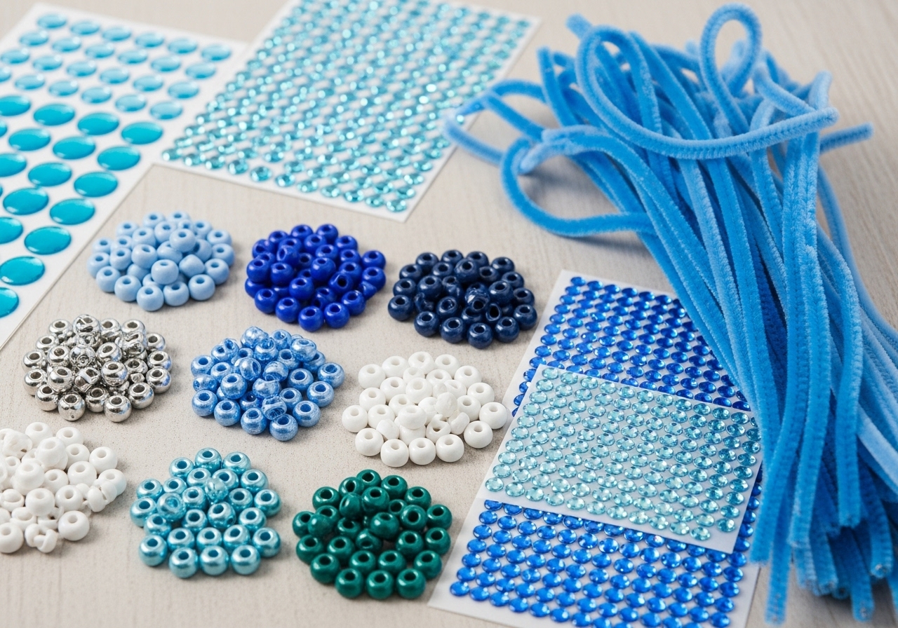 Pipe Cleaner Snowflakes