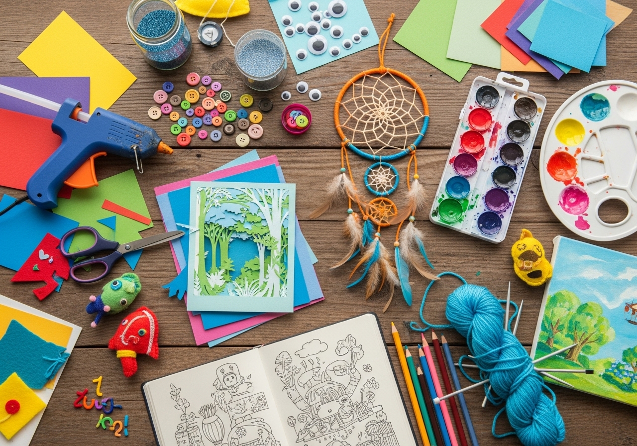 51 Fun Crafts to Do When Bored