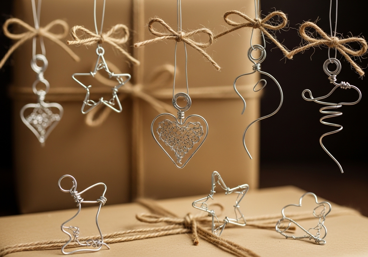 How to Make Wire Ornaments for Gifts