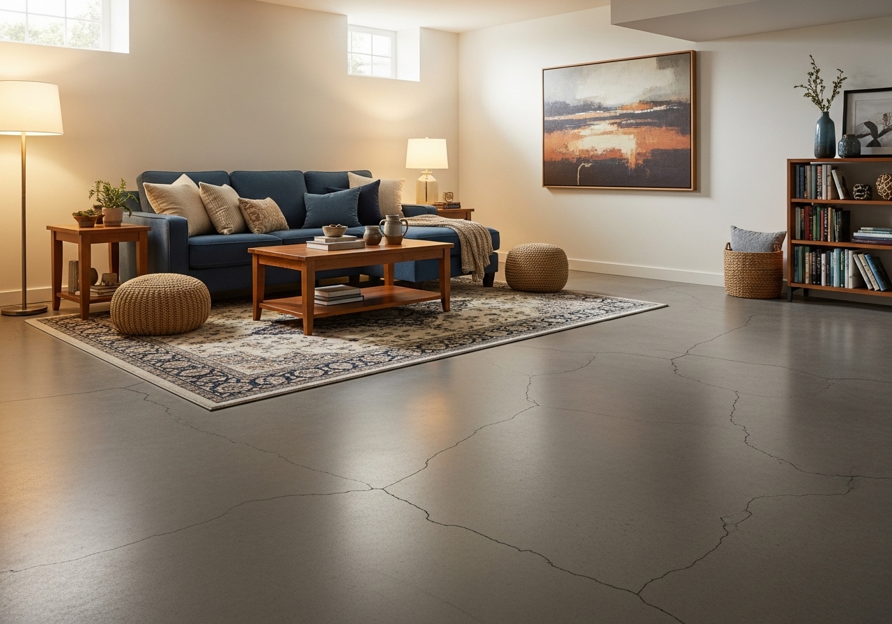 Solved! What Cracks in the Basement Floor Really Mean