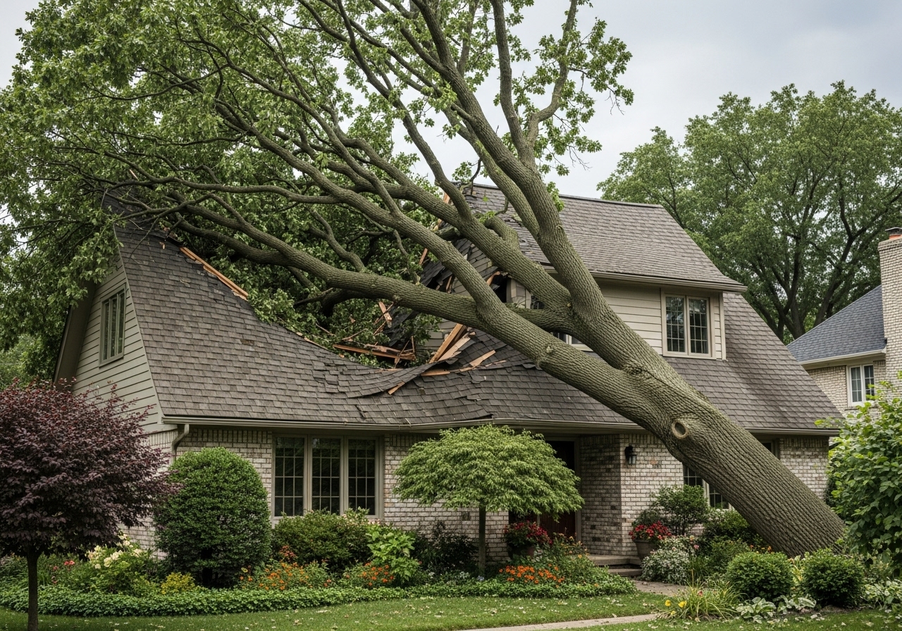 Solved! What to Do If a Tree Falls on Your House