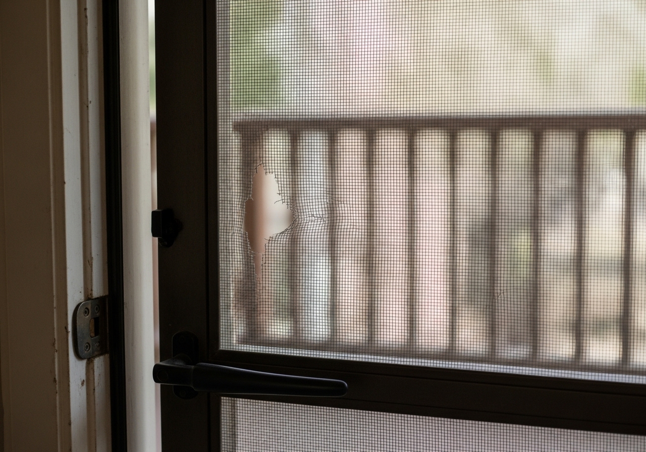 How to Repair a Screen Door