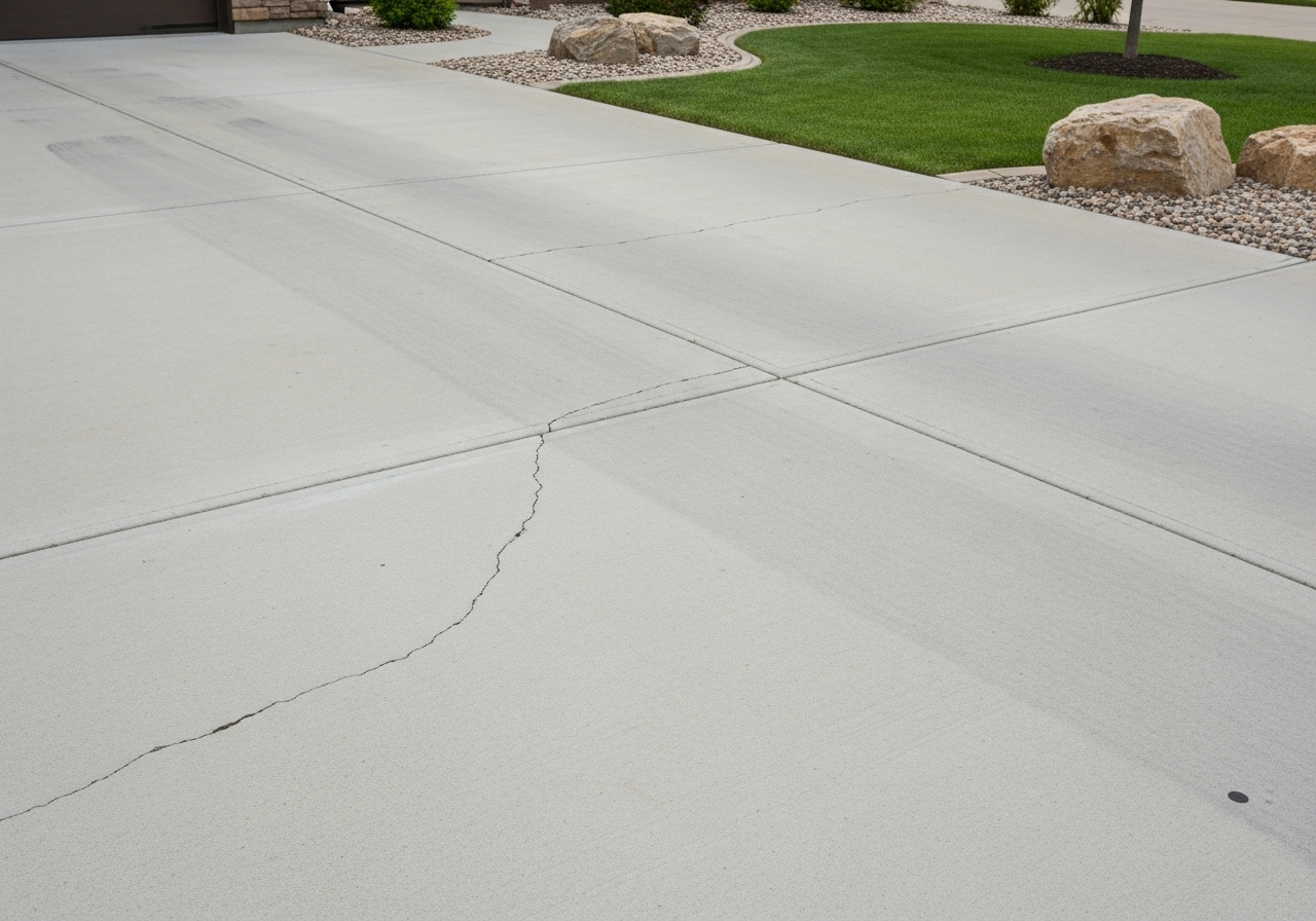 How to Fix Cracks in Concrete Driveways, Patios, and Sidewalks