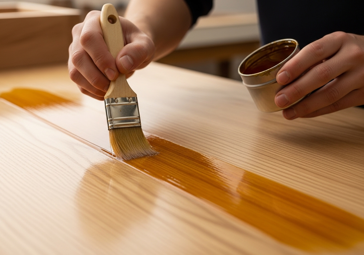 How to Shellac Wood