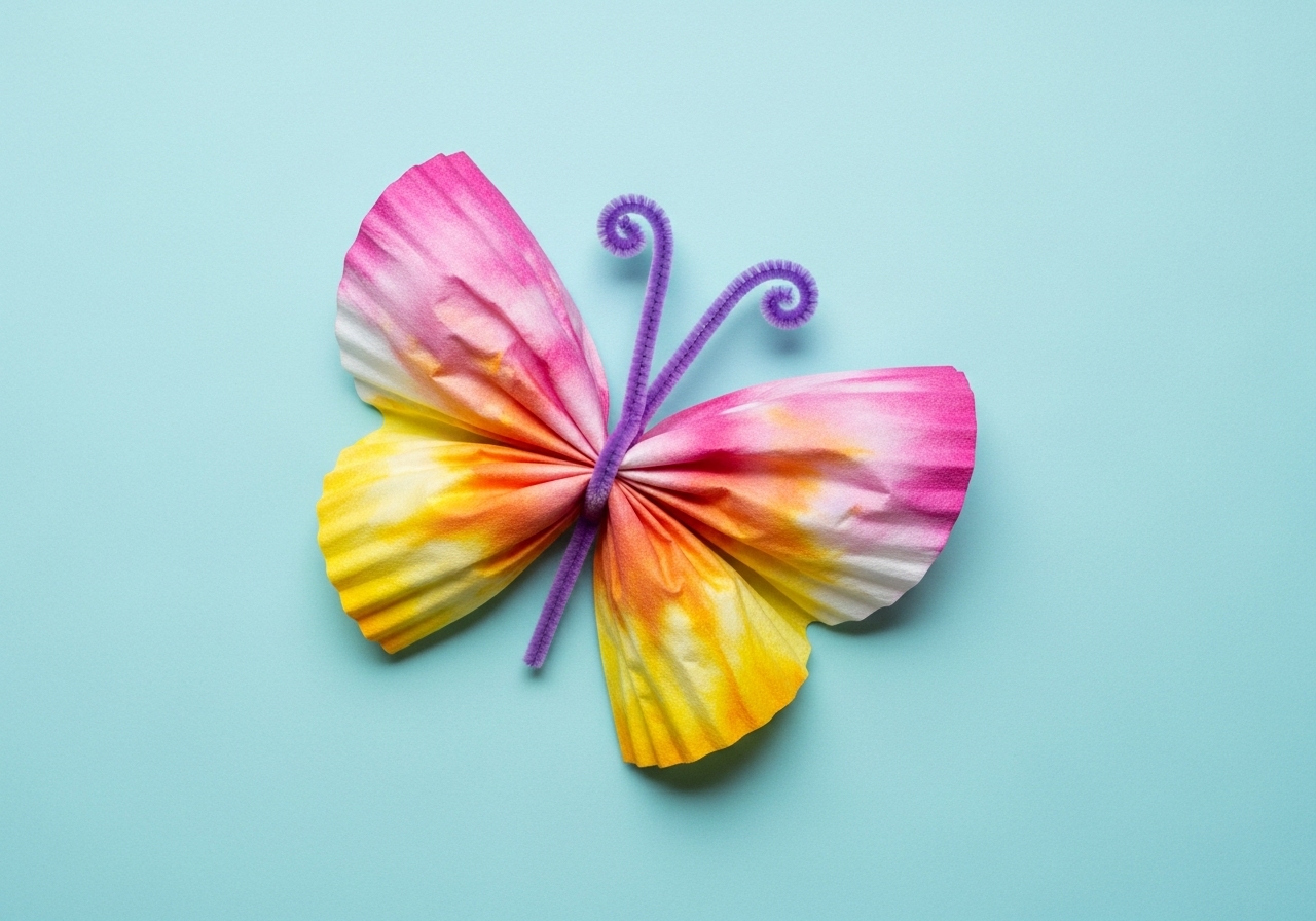 Coffee Filter Butterflies