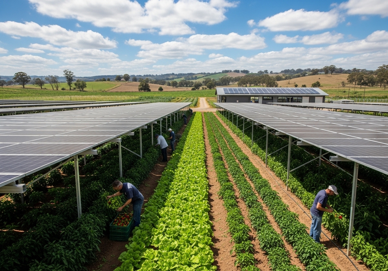 Agrovoltaics: Solar Energy for Sustainable Farming