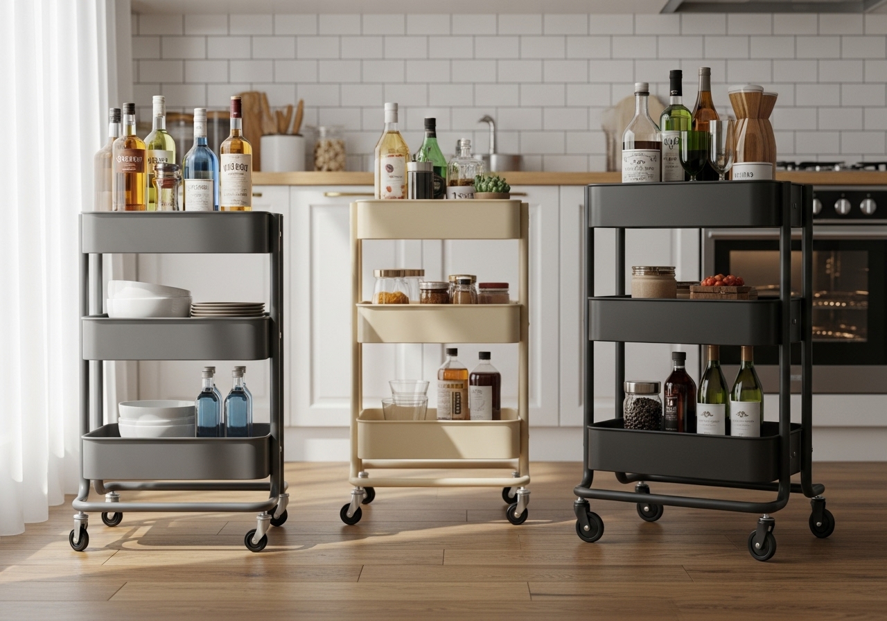 The Best Kitchen Carts That Add Storage and Style to Any Kitchen