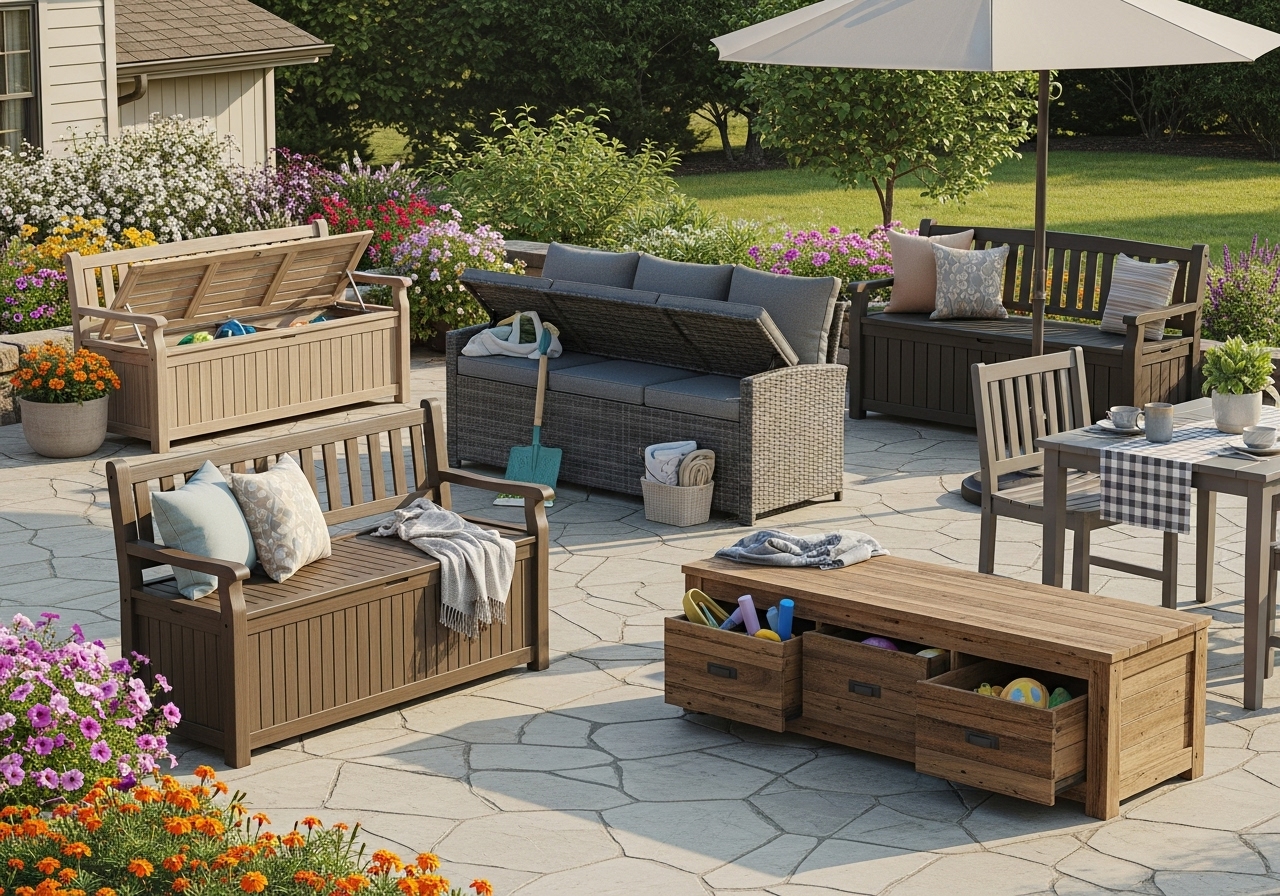 The Best Outdoor Storage Benches for Multipurpose Seating