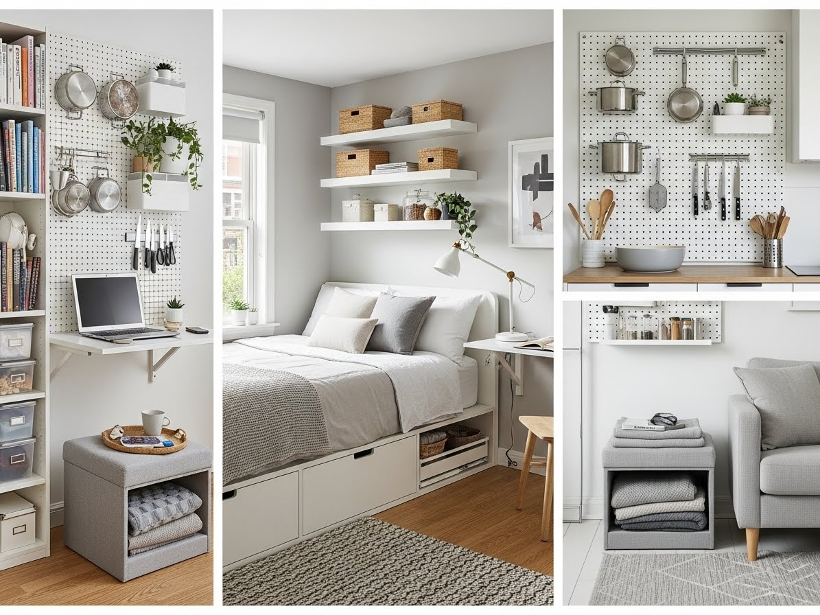 Clever Storage Solutions for Small Space Living