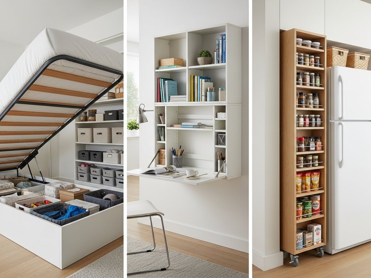 23 Genius Storage Ideas for Small Spaces