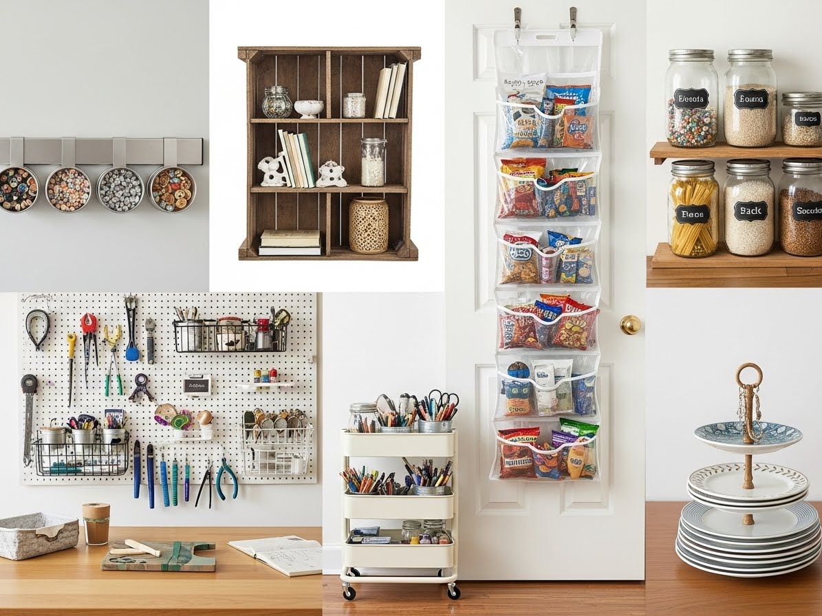 50 Nifty DIY Storage Ideas