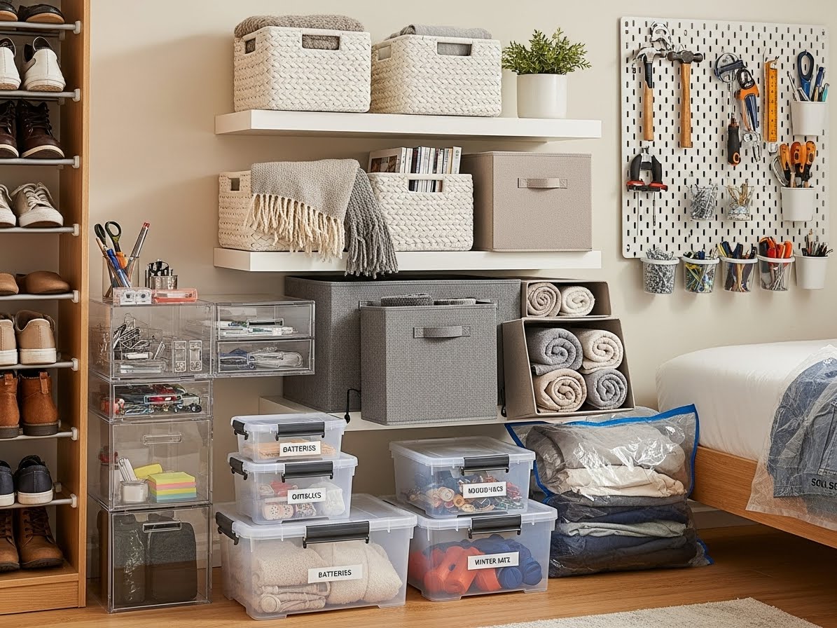 8 Storage & Organization Tips to Organize Your Home