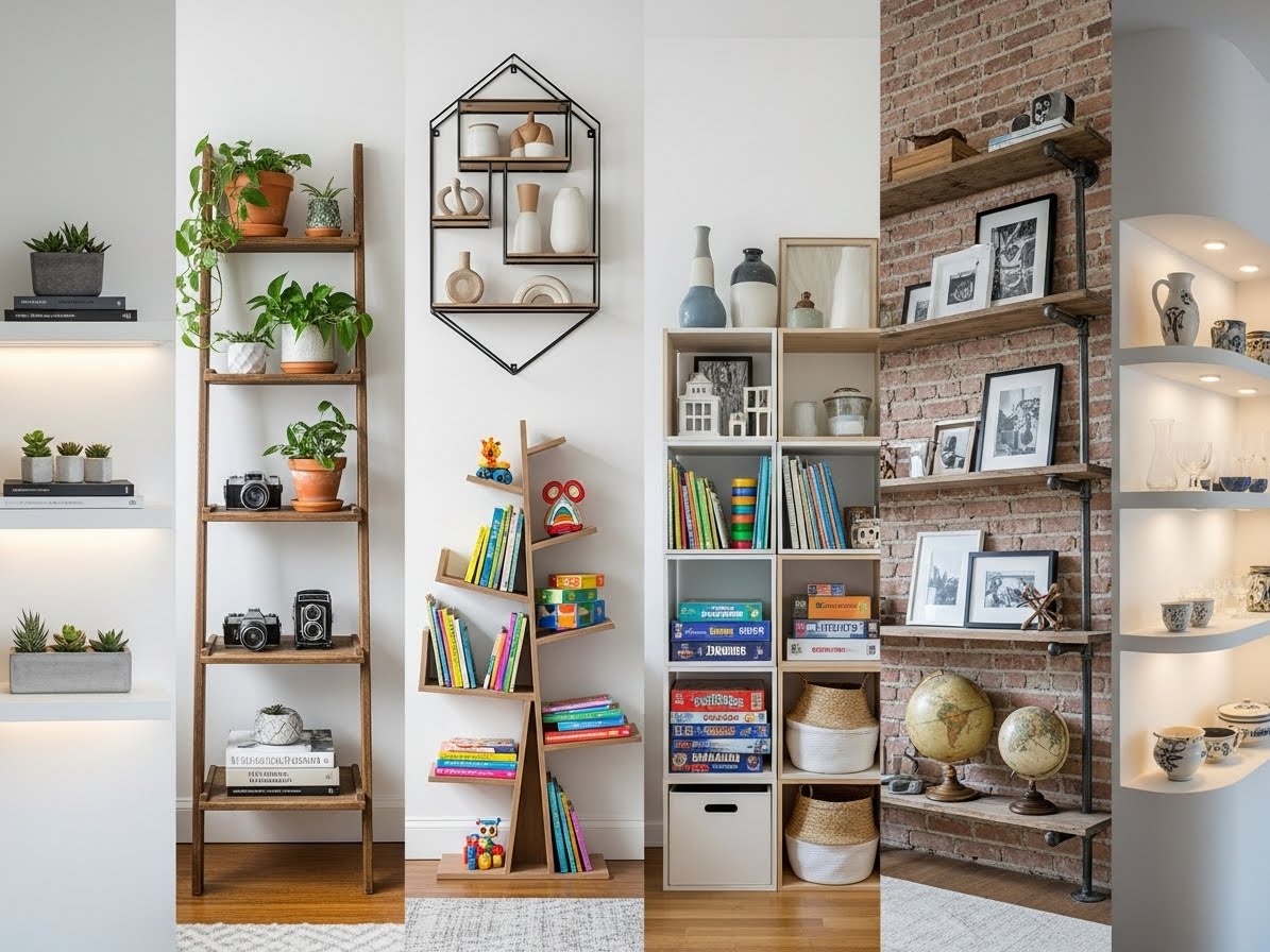 Unique Shelves & Shelving Solutions for Your Home