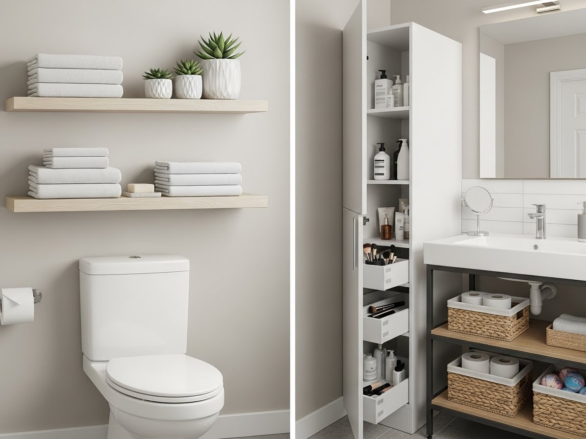 23 design ideas for beautiful (and useful) bathroom storage