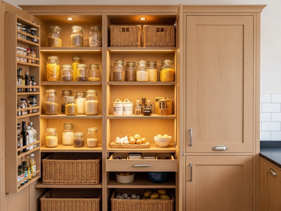 17 kitchen larder ideas (and why every home needs one)