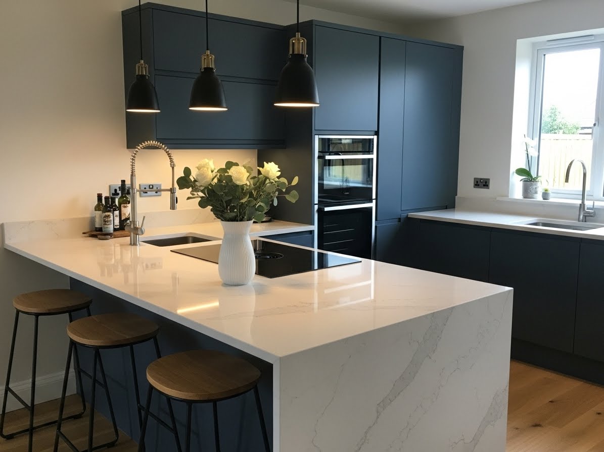 Kitchen peninsulas: the more collaborative version of a kitchen island