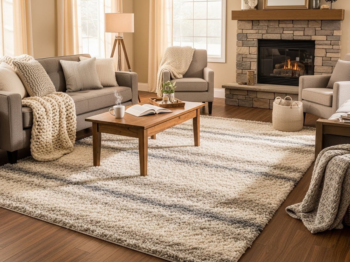 8 Area Rugs That Transform Cold Rooms Into Cozy Spaces