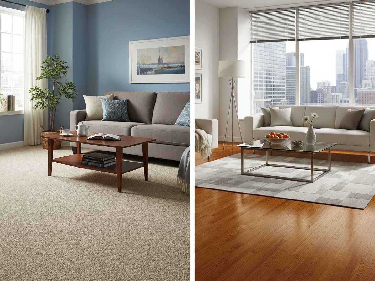 Carpet vs. Hardwood Flooring: Which Is the Better Option for Your Home?