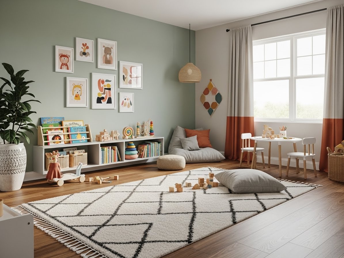 Fun and Stylish Playroom Décor Ideas & Tips