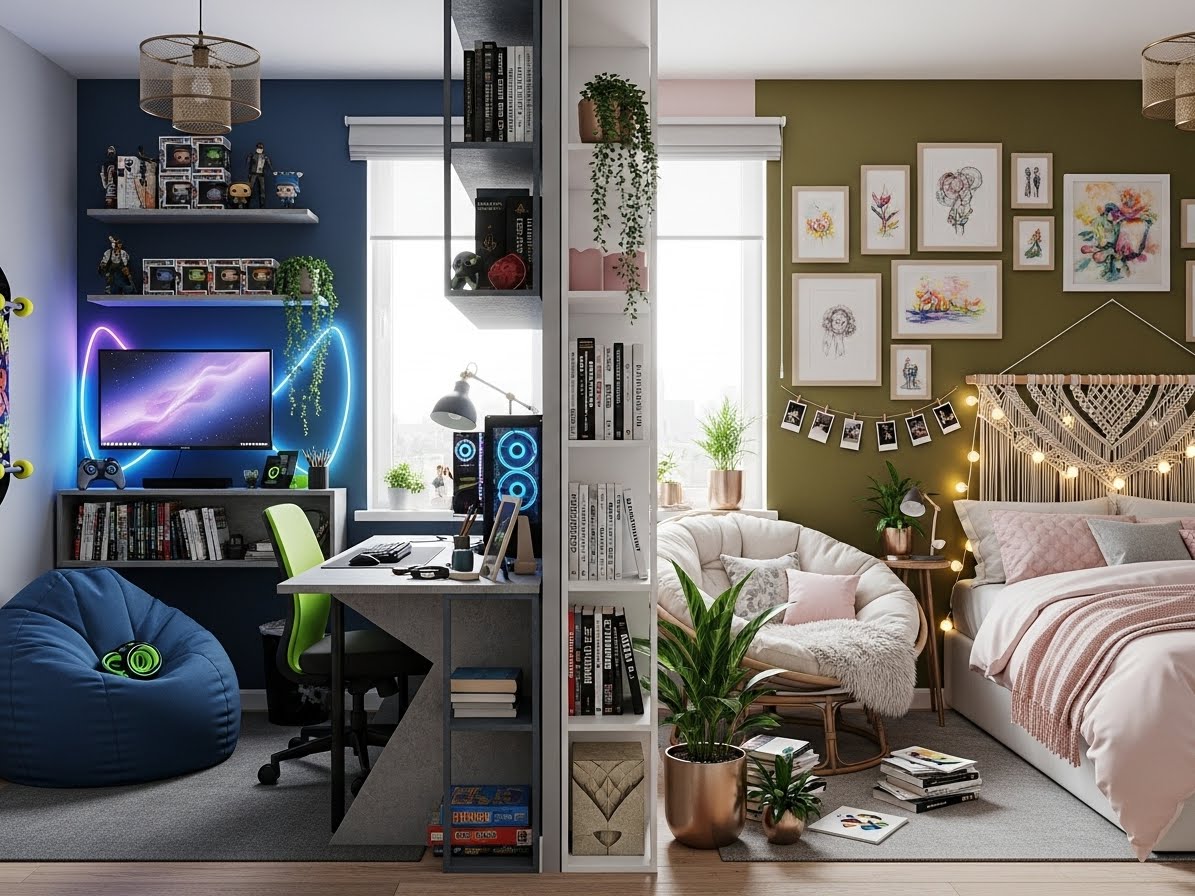 25 Unique Bedroom Ideas for Teen Boys and Girls