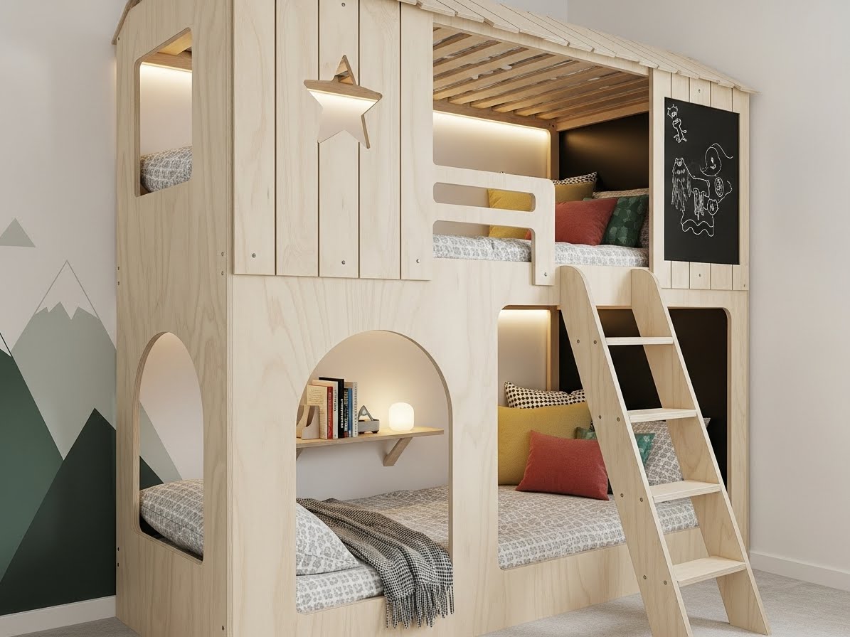 17 Creative DIY Bunk Bed Ideas