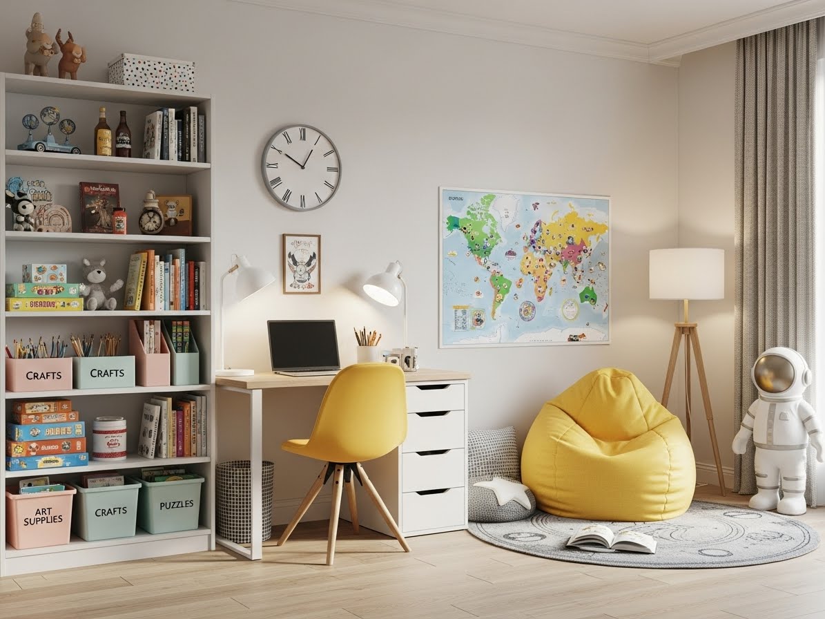 Ideas on How to Create Better Study Room Designs for Kids