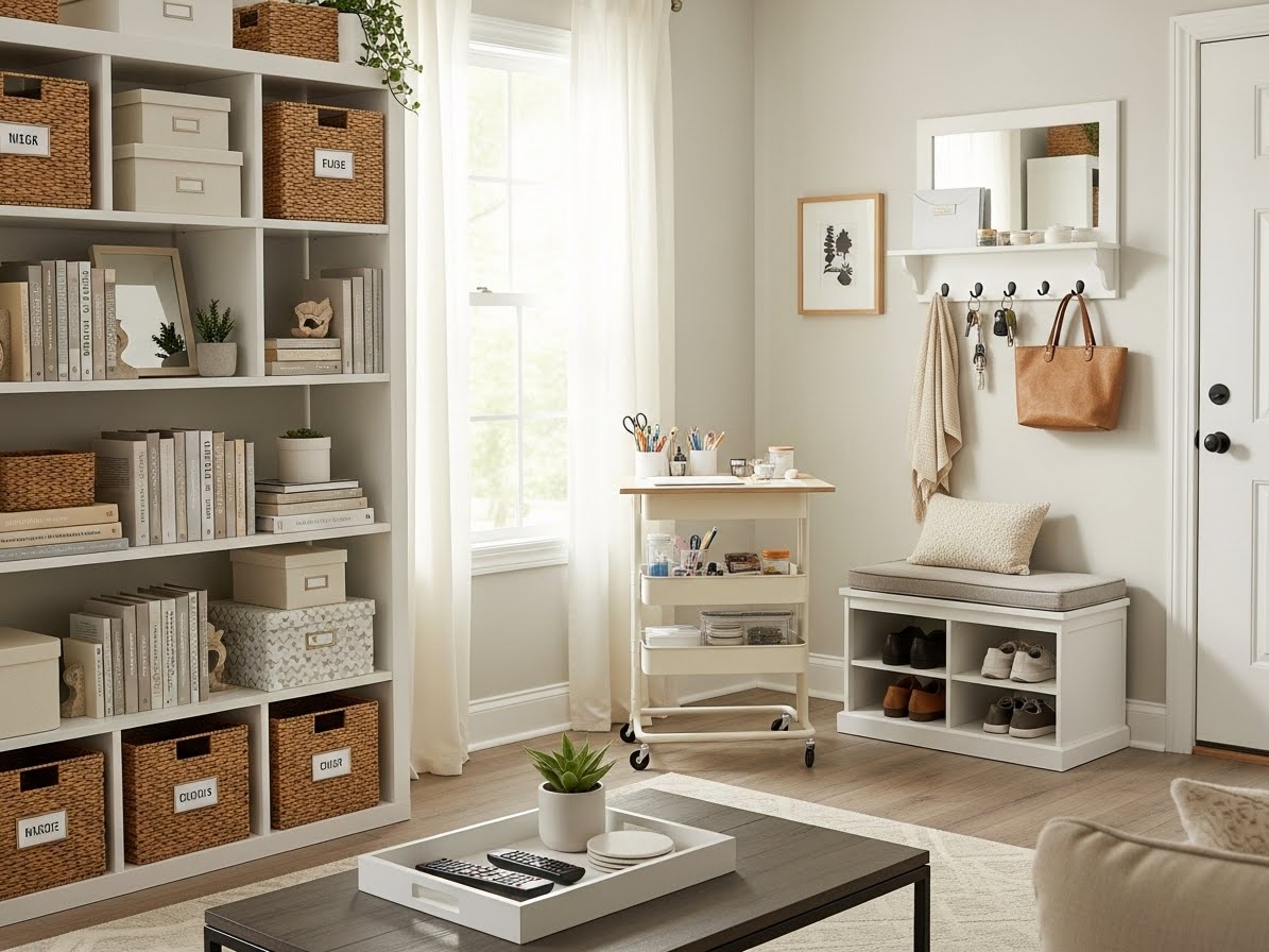 20 Home Organization Ideas For A Clutter-Free Home