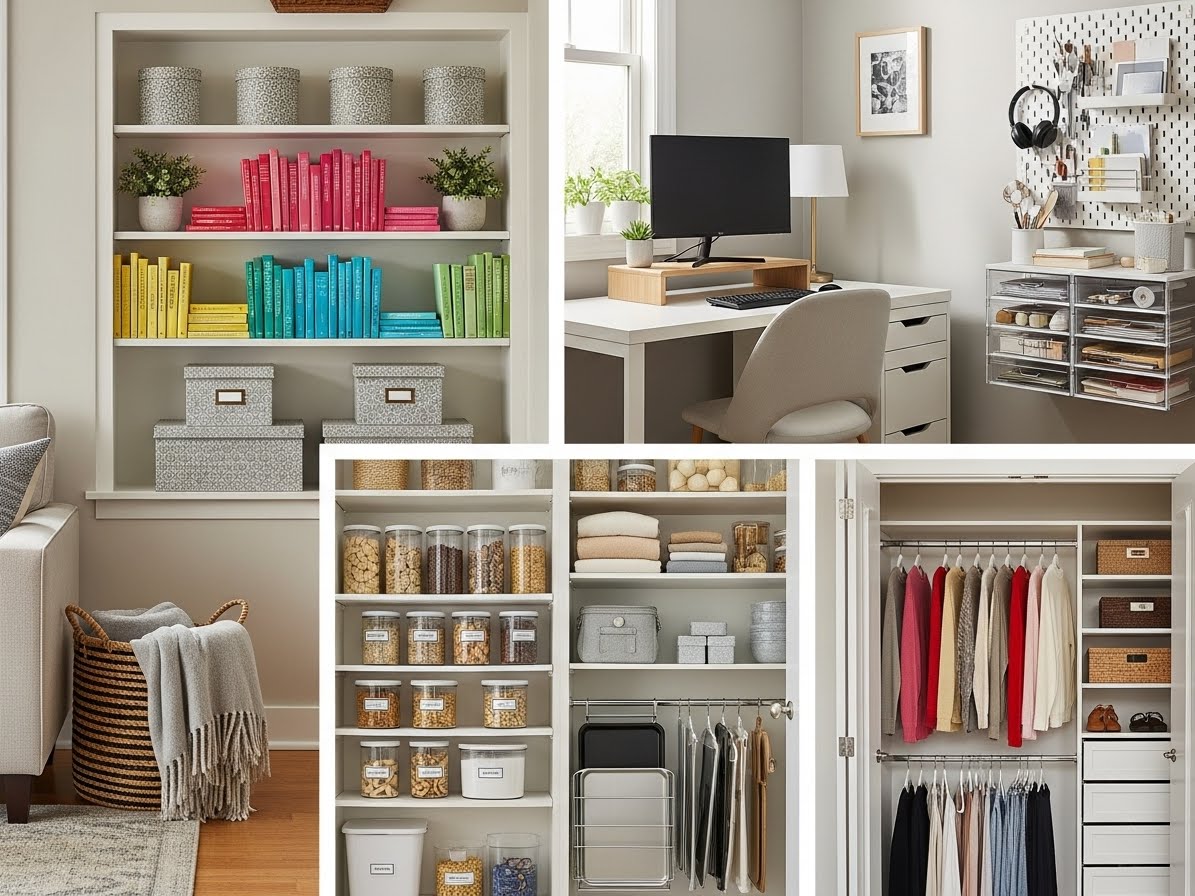 Get Organized: 49 Clever DIY Organization Ideas for Your Home