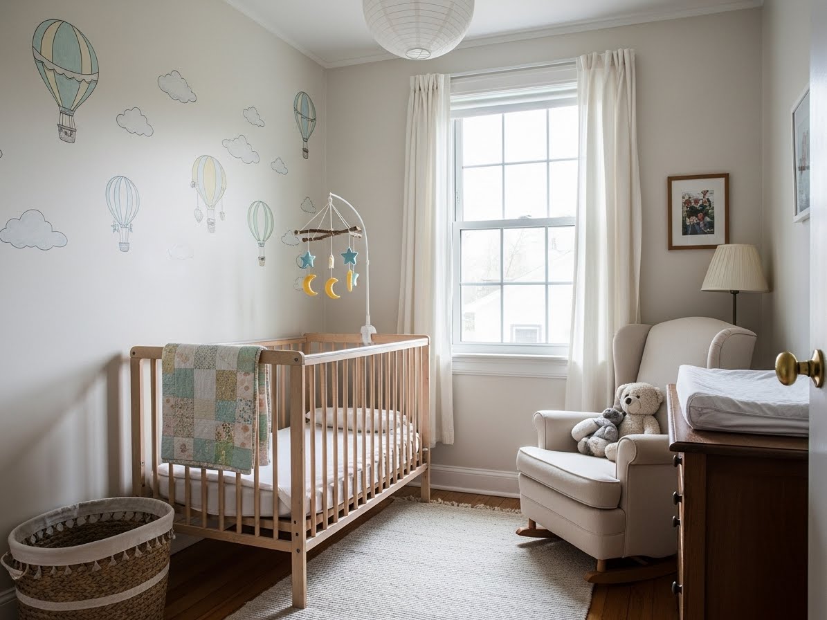 Decorating a Small Room? Ideas for a Tiny Nursery Room