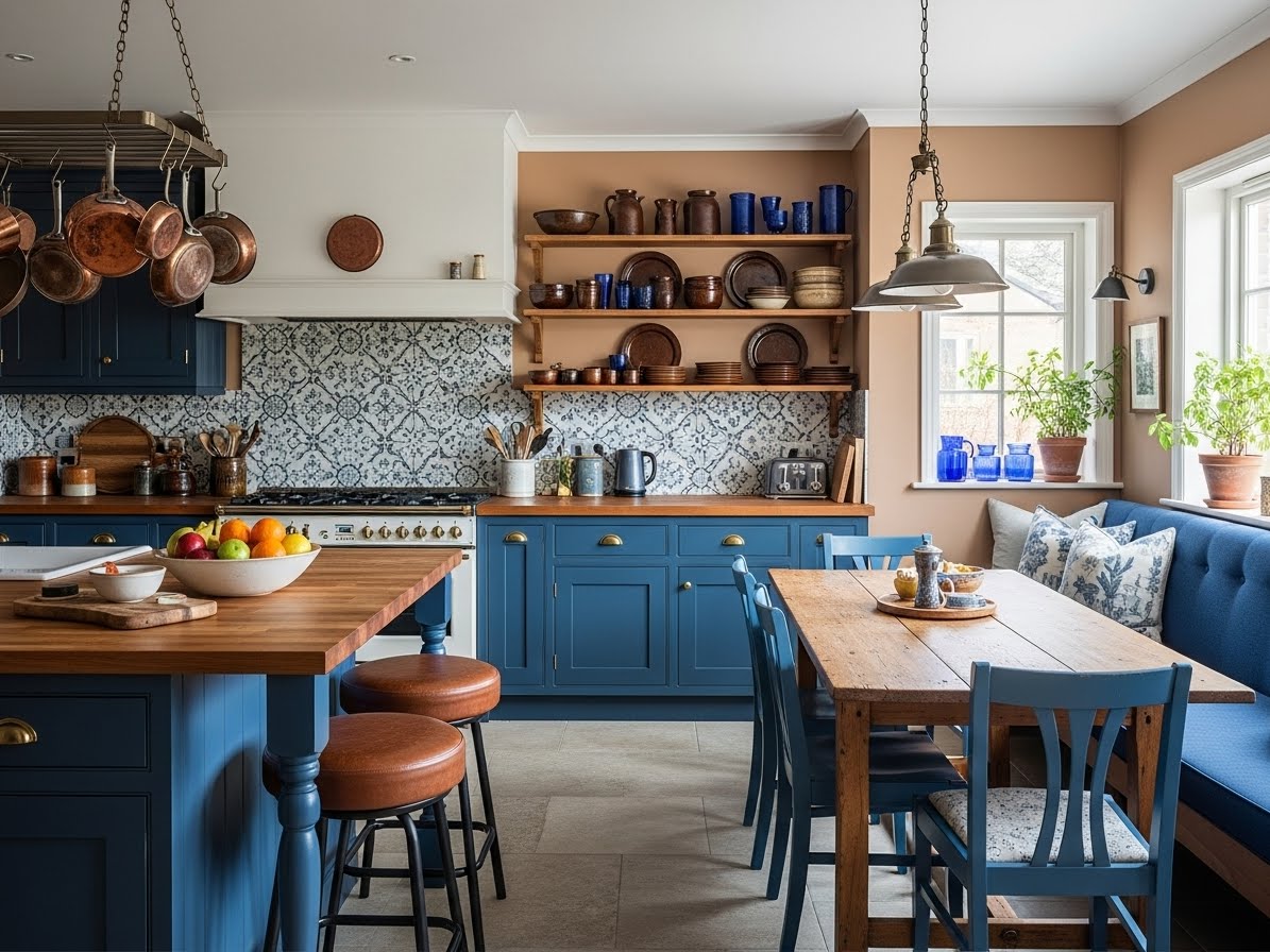 11 Rooms Which Demonstrate Why Blue and Brown is the Perfect Colour Scheme