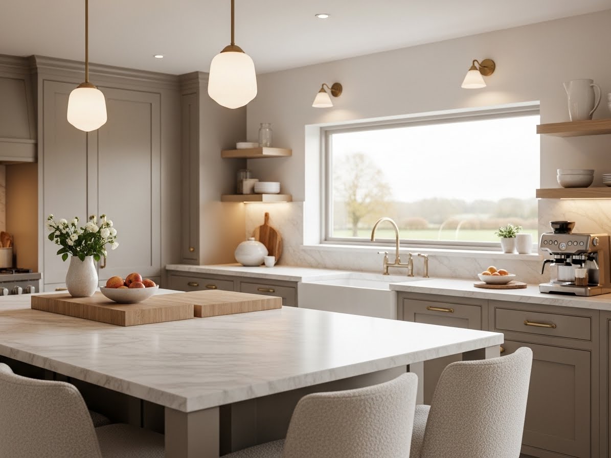The Cashmere Kitchen Trend Is Serving Up Sophisticated Style