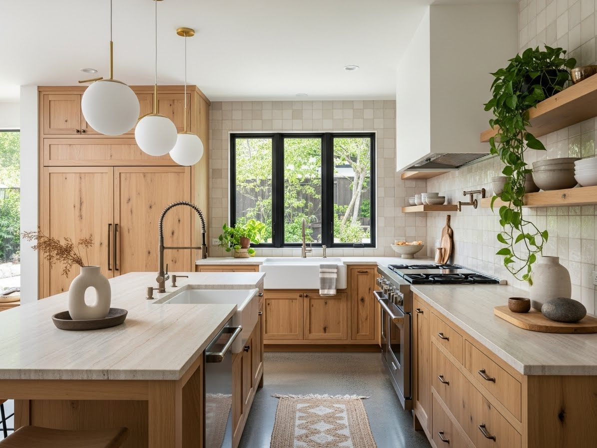 Before & After: Organic Modern Kitchen Design