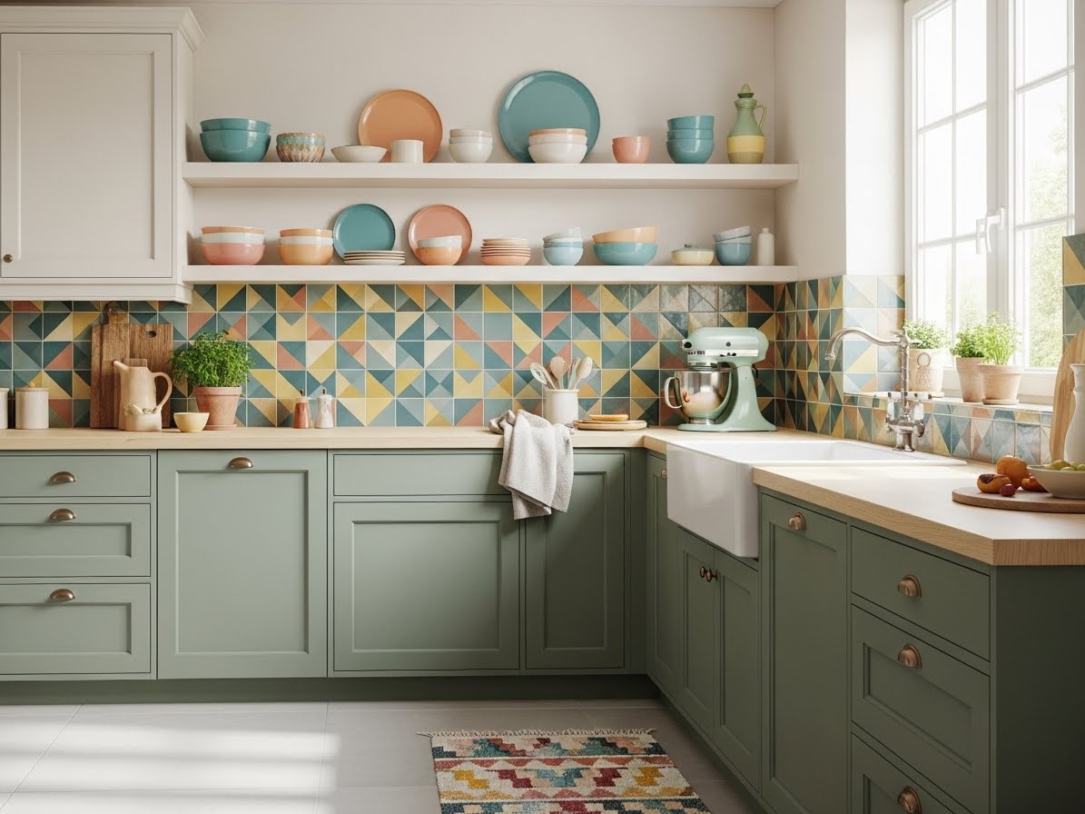 Colorful Kitchens: Eye-Catching Designs to Brighten Your Space
