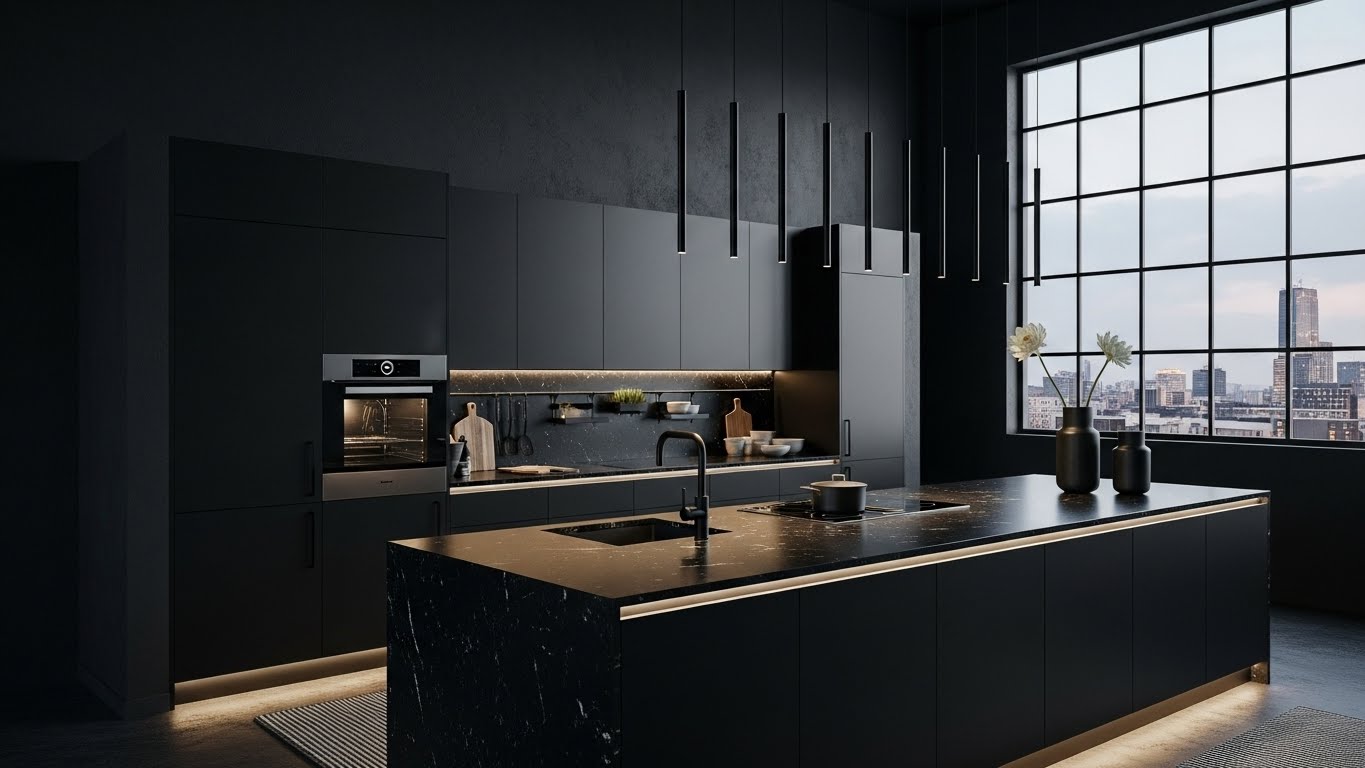 Black Kitchens: Bold Design Ideas to Transform Your Space