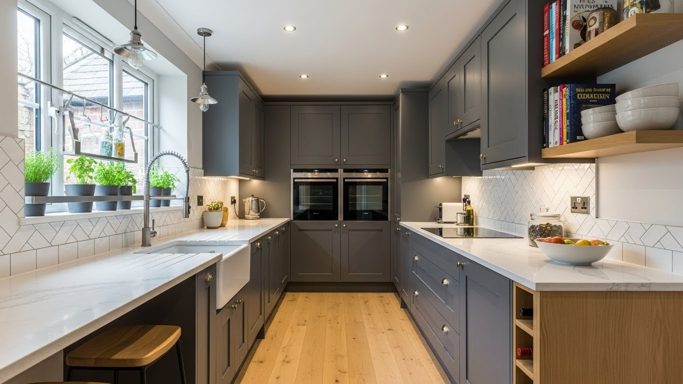 Galley Kitchen Ideas and Design: Navigating Narrow Spaces with Style