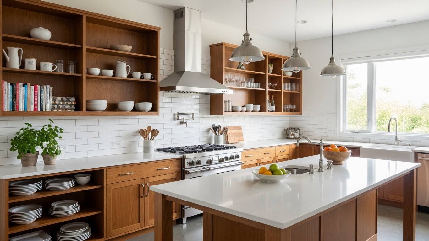 Open Shelving Kitchen: Create a Sleek and Stylish Culinary Space