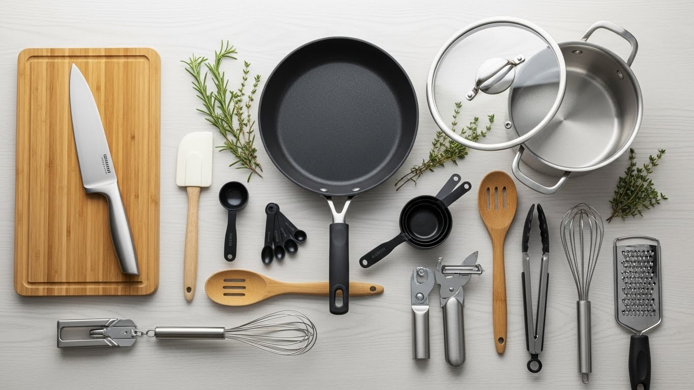 Basic Essential Cooking Tools Every Kitchen Needs