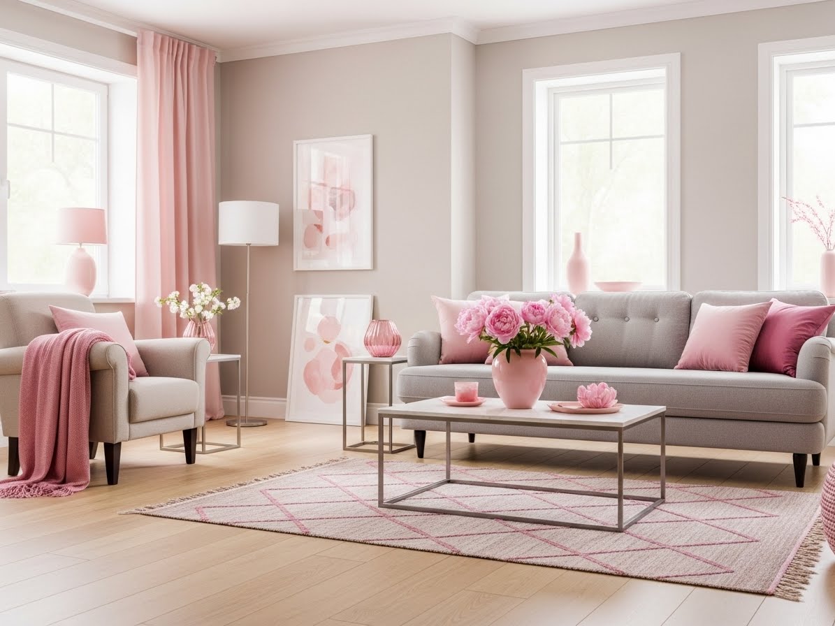 7 Ways To Incorporate Pink Home Decor