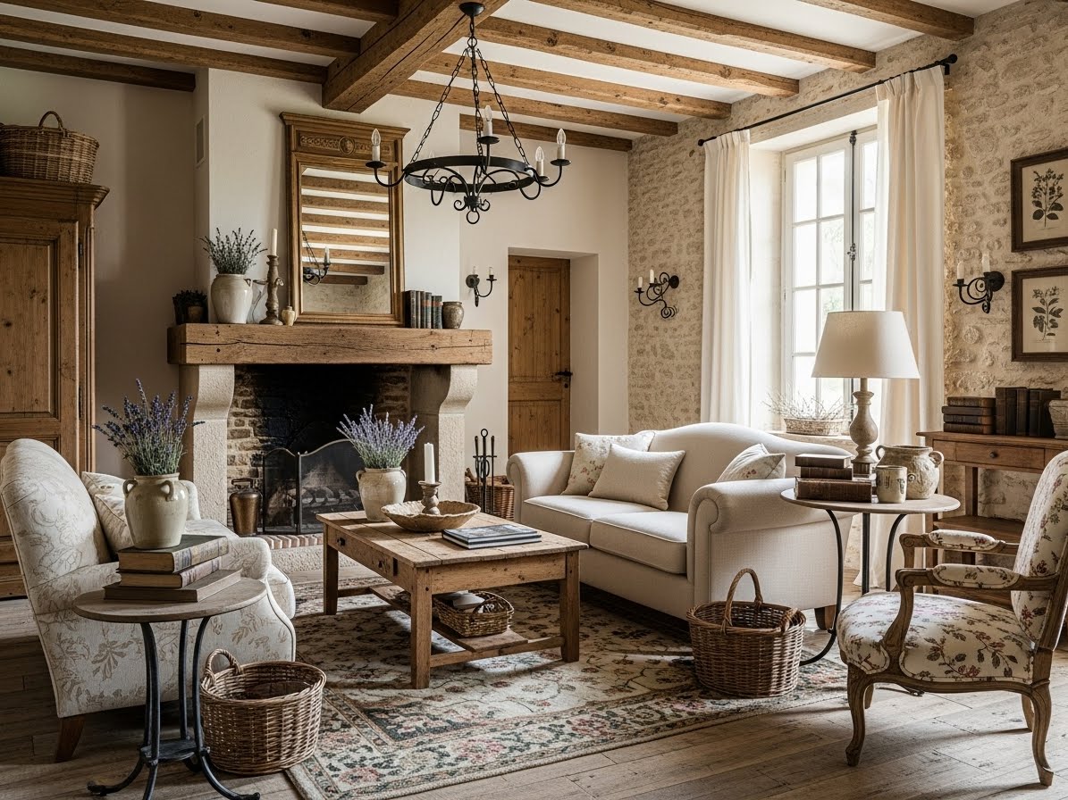 12 French Country Interior Design Looks for Every Room