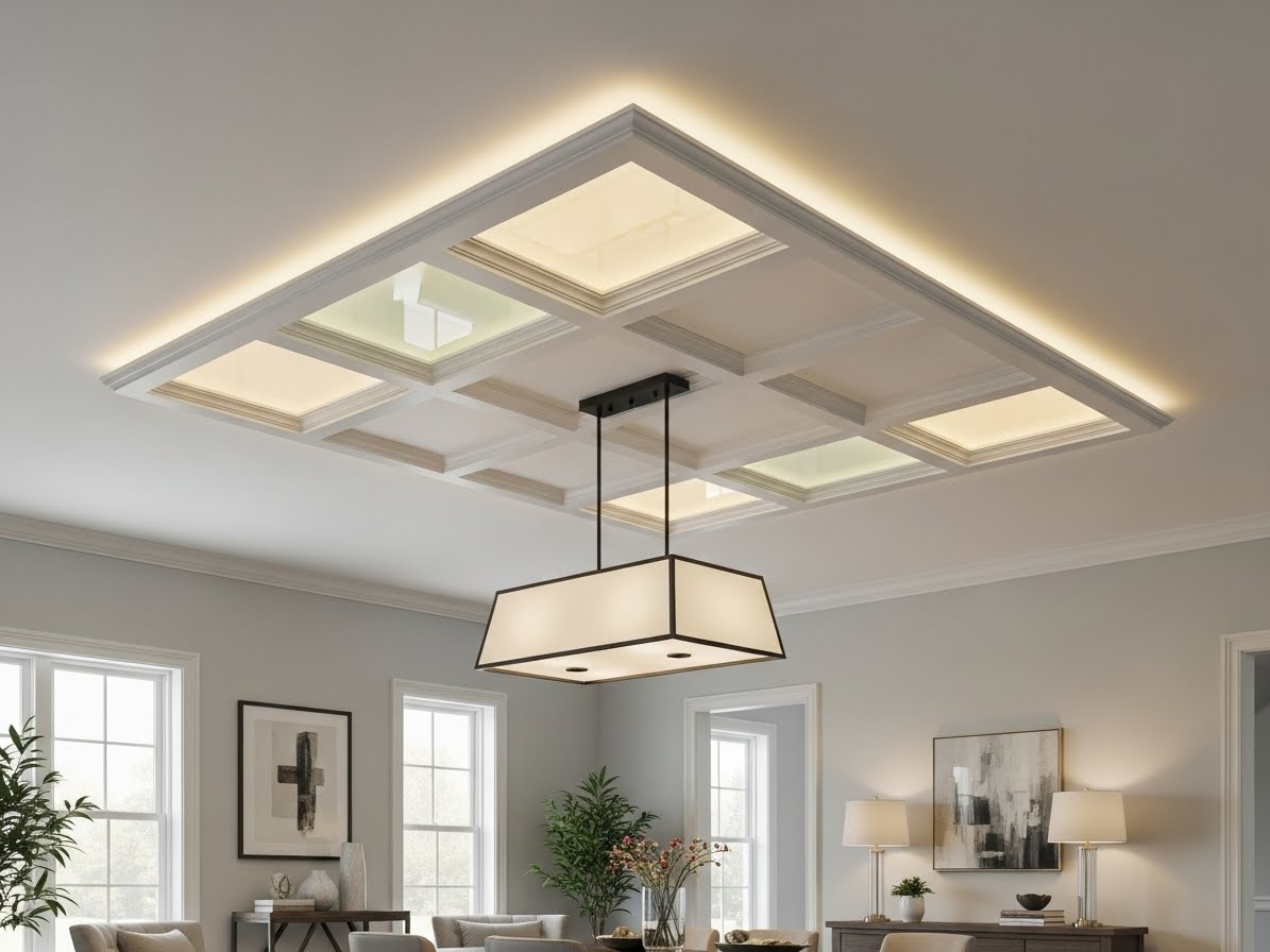 The Best Ways to Dress Up a Drop Ceiling