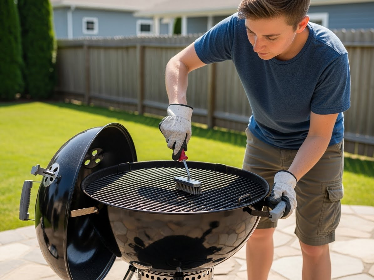This Is the Proper Way to Clean Your Charcoal Grill