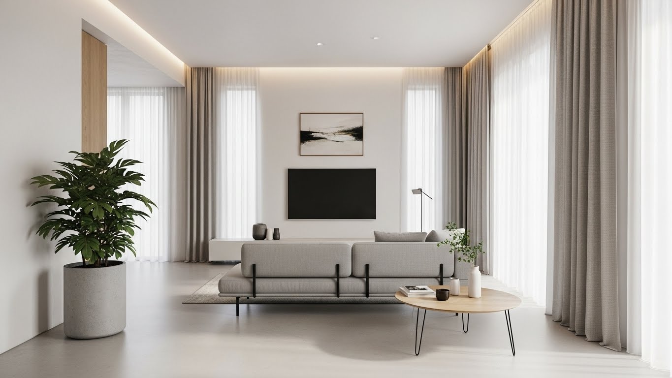 Before & After: Modern Minimalist Interior Design