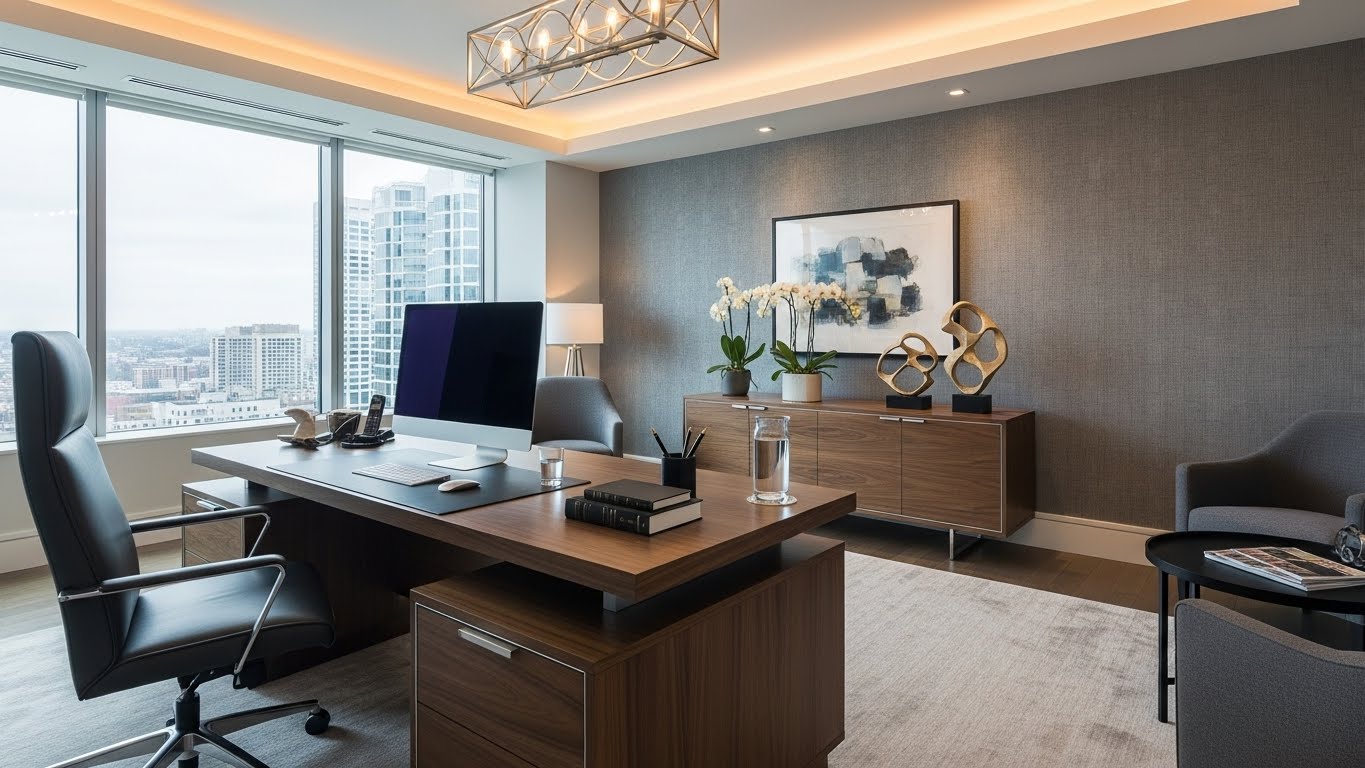 Before & After: Contemporary Executive Office Design