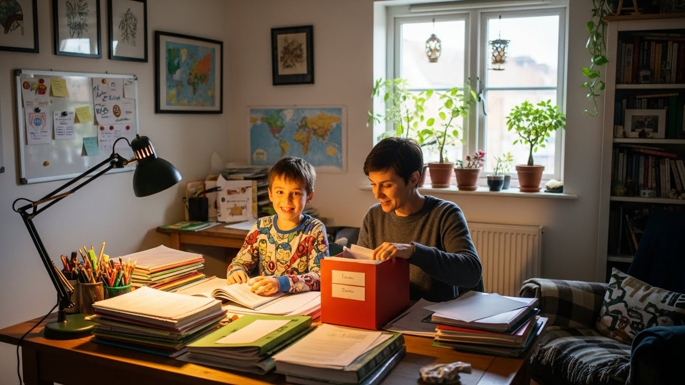 How to Organize Kids' School Papers