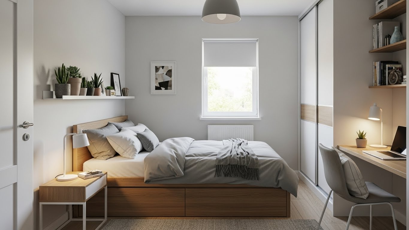 How to Organize a Small Bedroom
