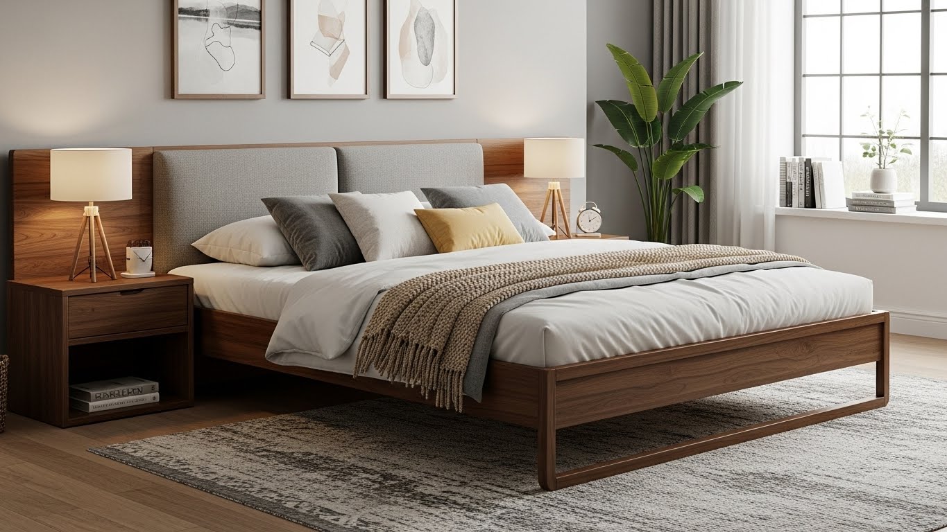 Upholstered vs Wood vs Metal Bed Frames